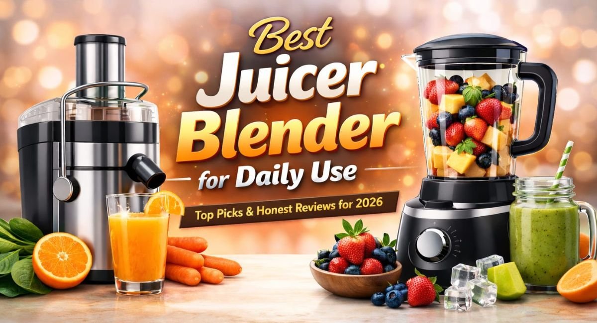 Best Juicer Blender for Daily Use – Top Picks & Buying Guide 2026