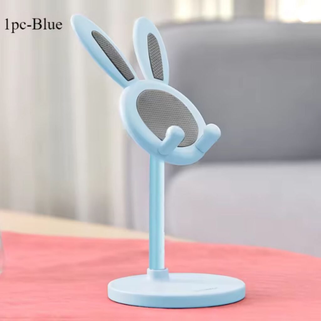cute-rabbit-mobile-phone-stand-blue