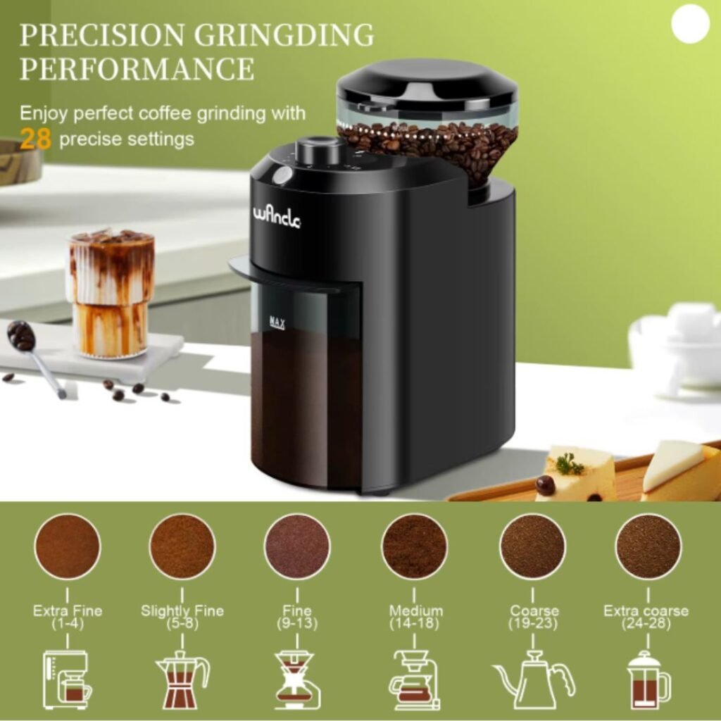 electric-coffee-grinder-adjustable-burr-mill-performance