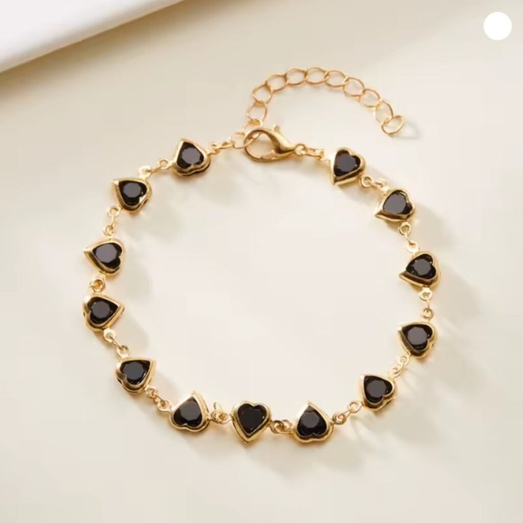 elegant-red-crystal-zircon-metal-chain-bracelets-for-women-black