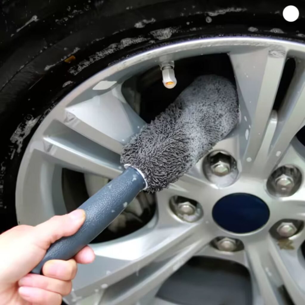 Microfiber Car Tire Brush 