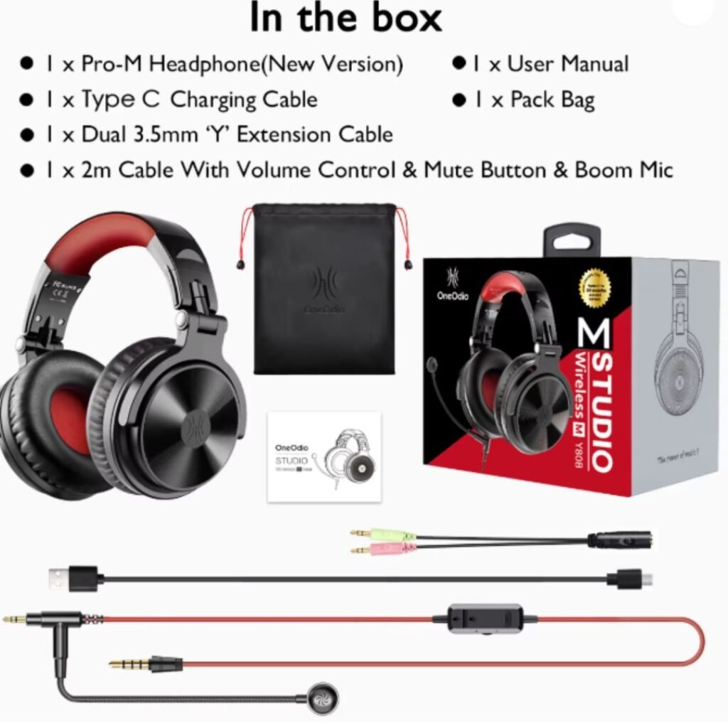 oneodio-110h-wireless-bluetooth-52-headset-pack