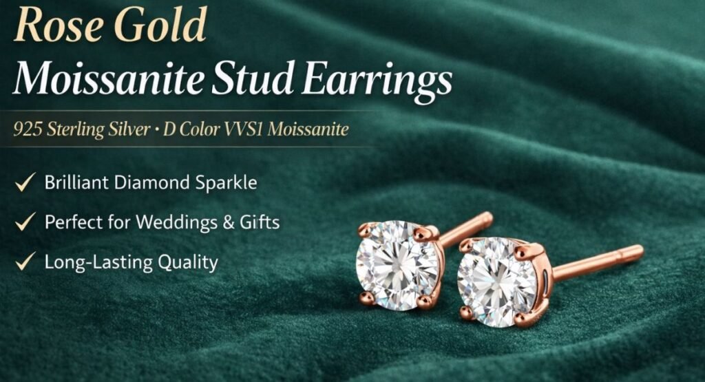 rose-gold-moissanite-stud-earrings