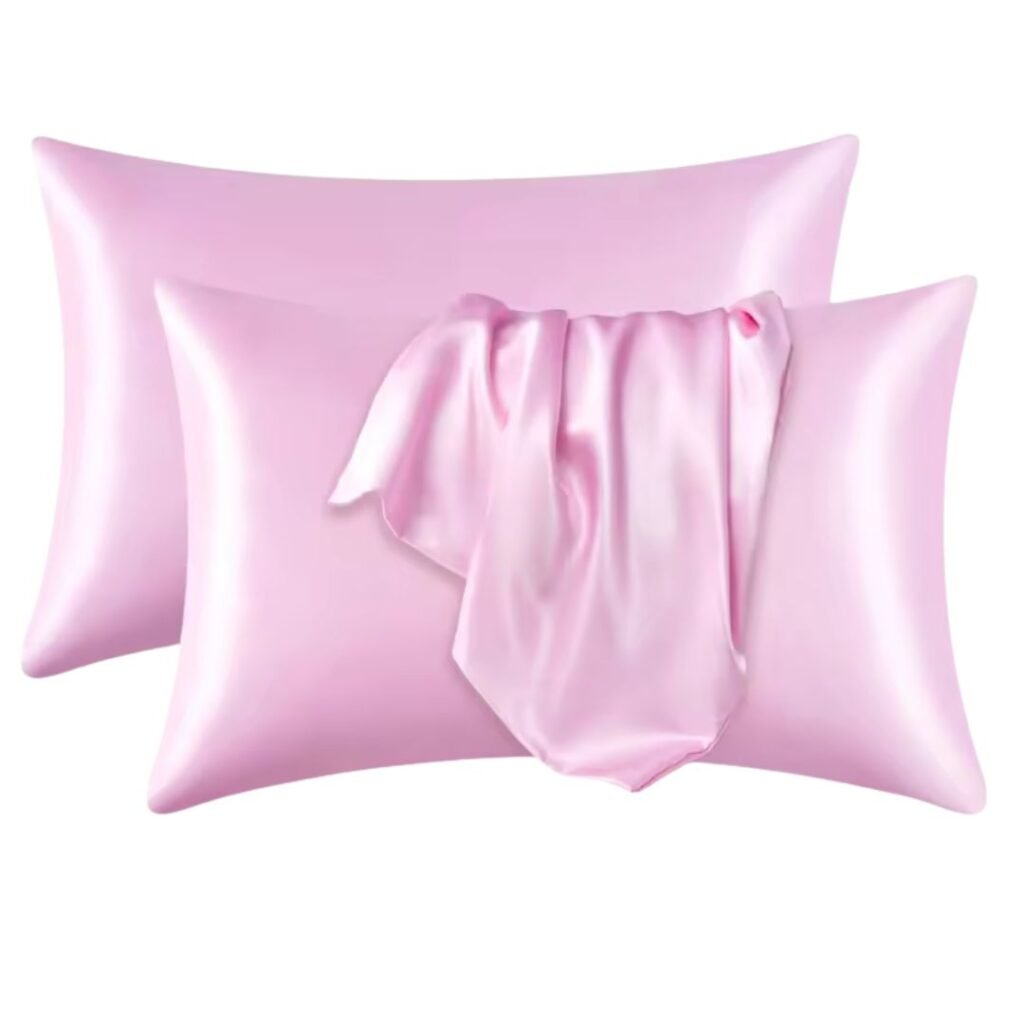 satin-silk-pillowcase-for-hair-and-skin-pink