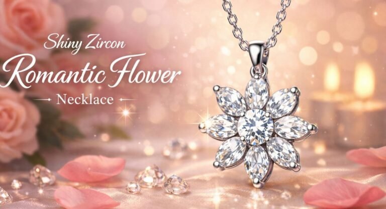 shiny-zircon-romantic-flower-pendant-necklace