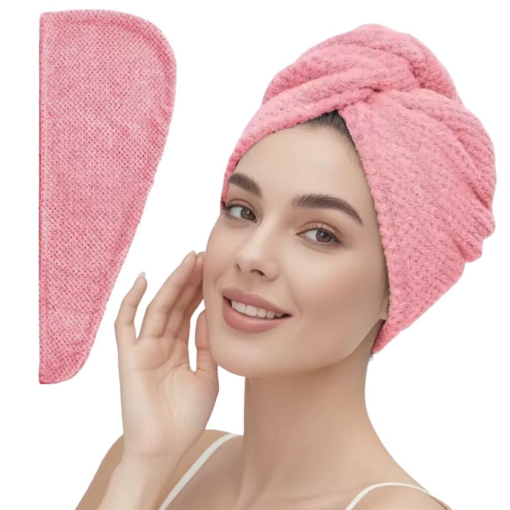 solid-color-hair-towel-–-textured-dry-hair-cap