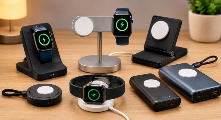 Best Apple Watch Chargers, Docks & Portable Power Banks (2026 Reviews & Buying Guide)